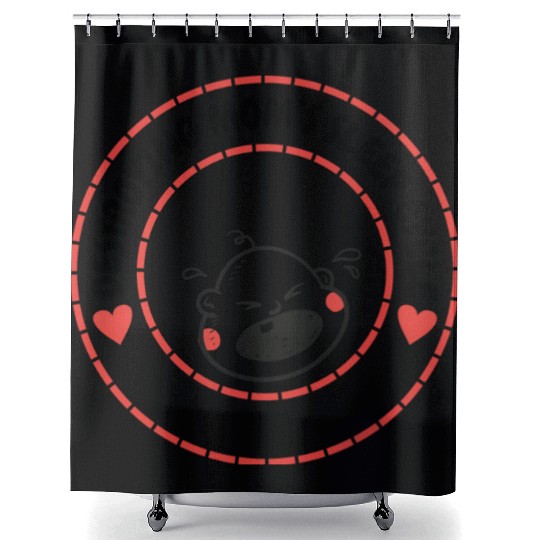 seal baby Shower Curtains