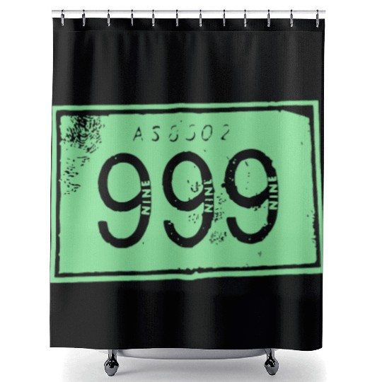 999 Punk Damned Buzzcocks Shower Curtains