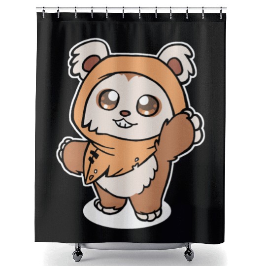 Baby Ewok Shower Curtains