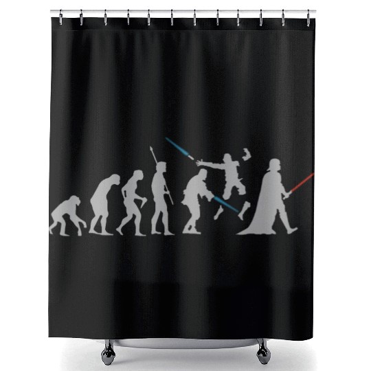 Evolution of Darth Vader Shower Curtains