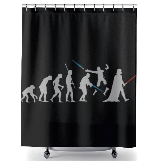 Evolution of Darth Vader Shower Curtains