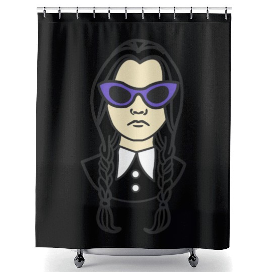 It's Wednesday Shower Curtains