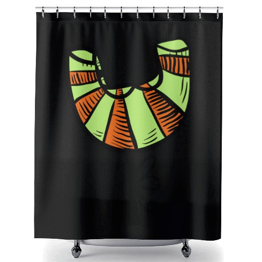 Croissant "Y" Shower Curtains