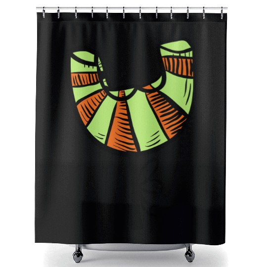 Croissant "Y" Shower Curtains