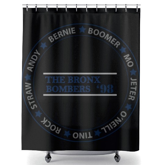 THE BRONX BOMBERS Shower Curtains