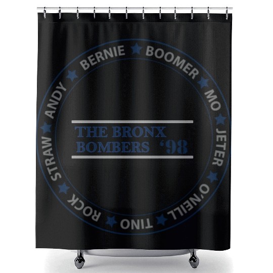 THE BRONX BOMBERS Shower Curtains