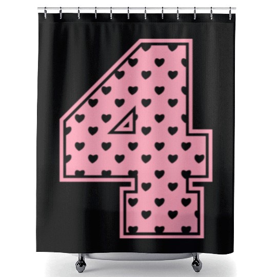 Birthday Girl - Three Years - 3 Crown-Kindergarten Shower Curtains