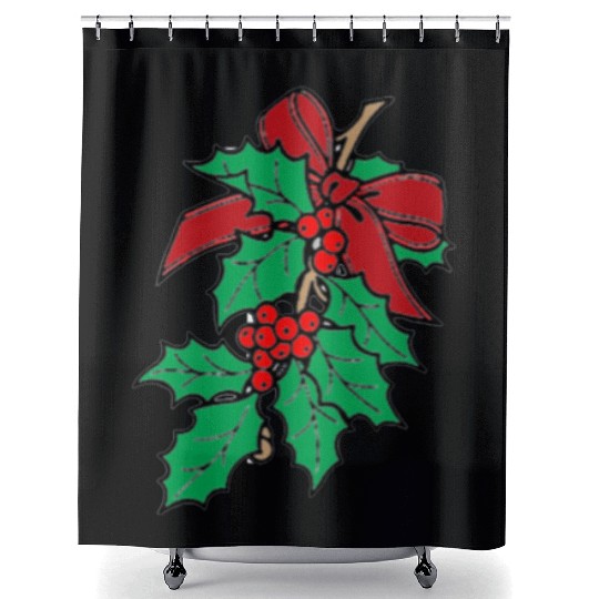 Mistletoe Shower Curtains