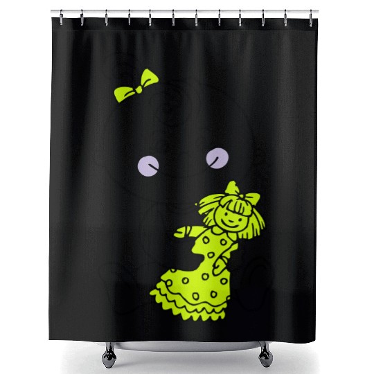 Baby girl Shower Curtains