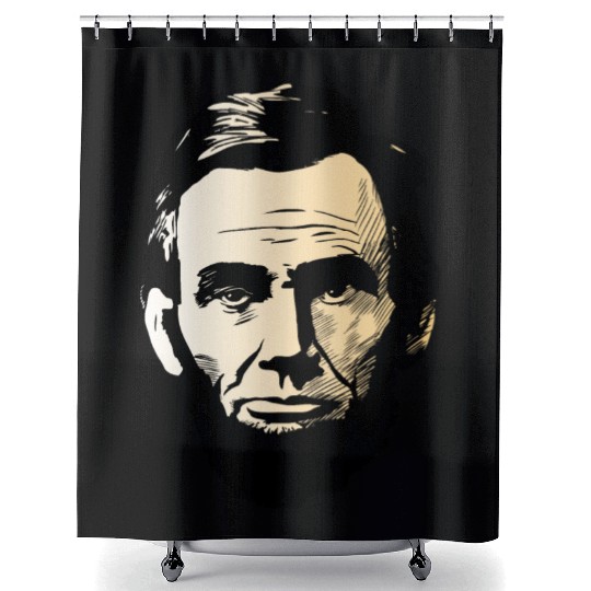Abraham lincoln Shower Curtains