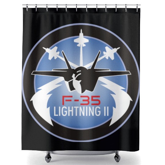 F-35 Lightning II Shower Curtains