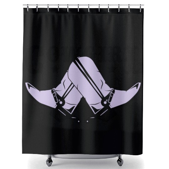 Western Girl Shower Curtains