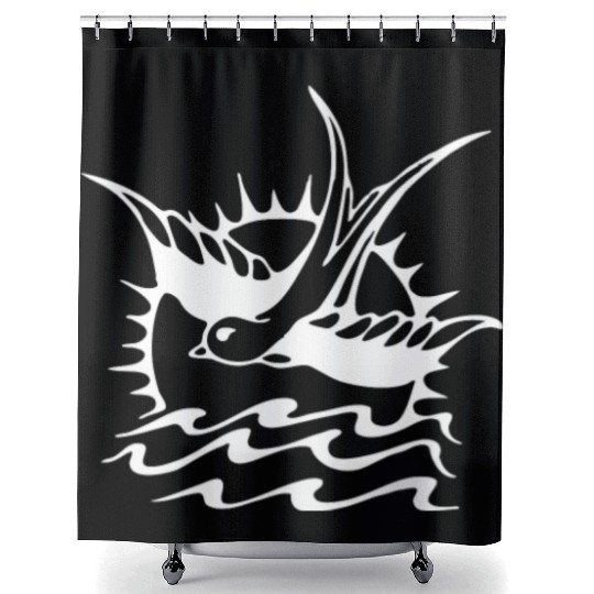 New Design Sparrow Johnny Depp Inspired Shower Curtains