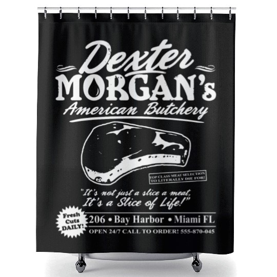 Dexter morgan - Dexter morgan - dexter morgan's Shower Curtains