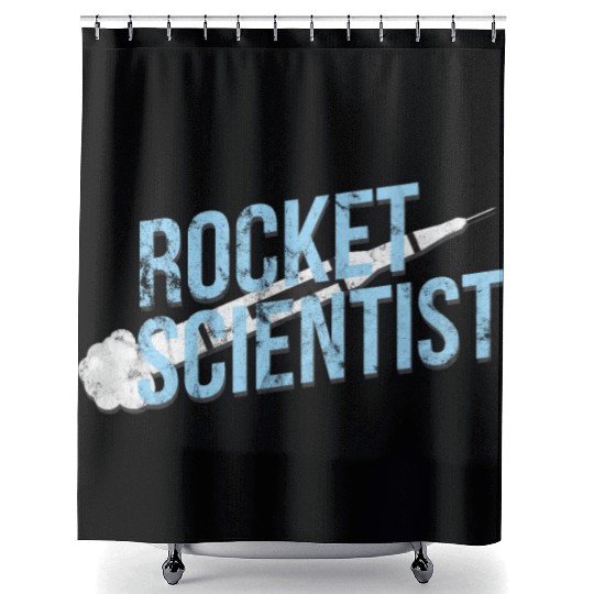 Science - Rocket Scientist Shower Curtains