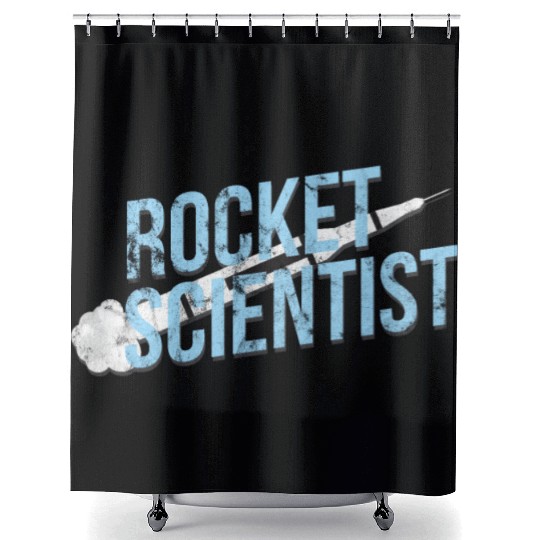 Science - Rocket Scientist Shower Curtains