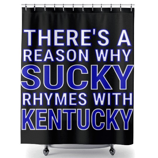 Sucky Kentucky Shower Curtains