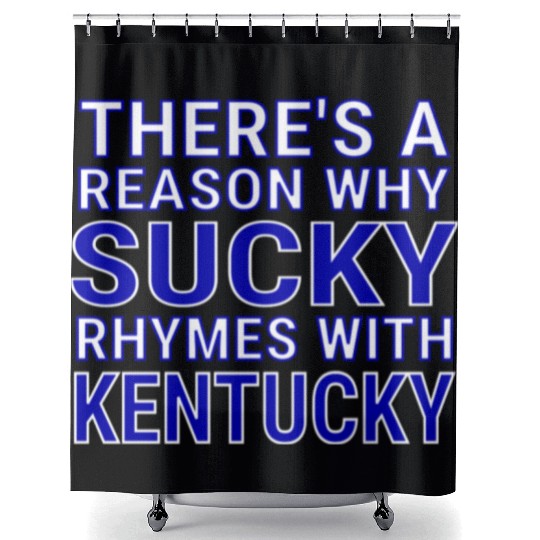 Sucky Kentucky Shower Curtains