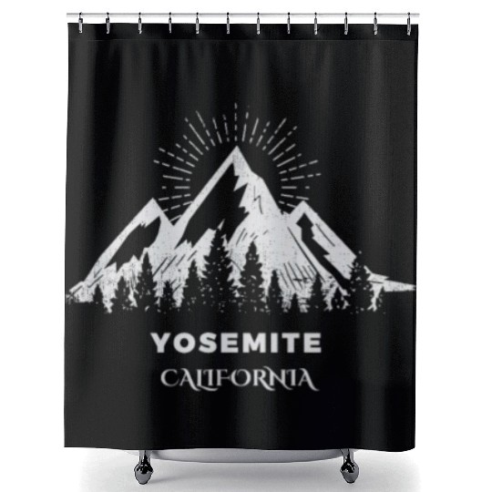 Yosemite National Park Shower Curtains