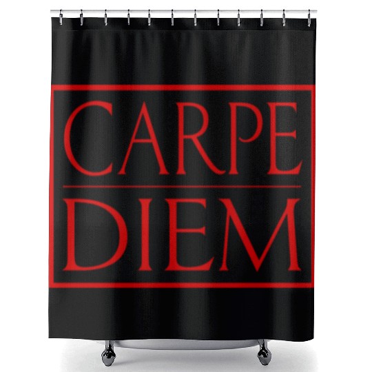Carpe Diem Shower Curtains
