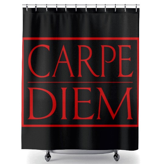 Carpe Diem Shower Curtains