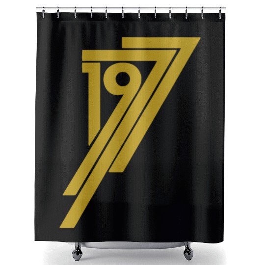 1977 Shower Curtains