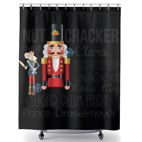 Nutcracker Ballet Shower Curtains - Dance