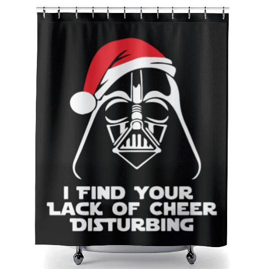 New Funny Darth Vader Star Wars Themed Christmas Shower Curtains