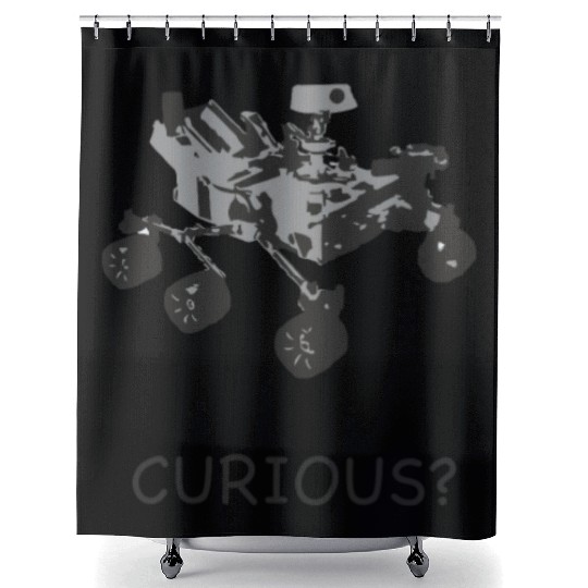 Curiosity Mars Rover Shower Curtains