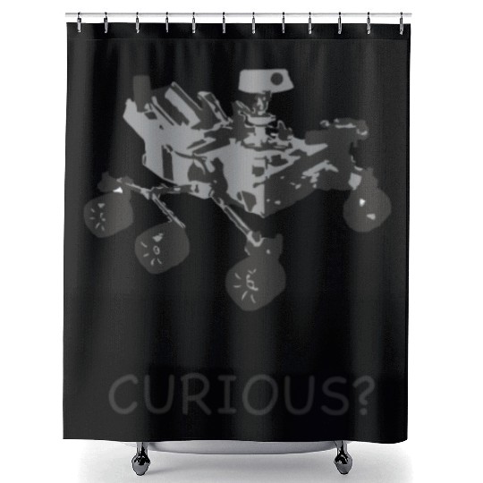 Curiosity Mars Rover Shower Curtains