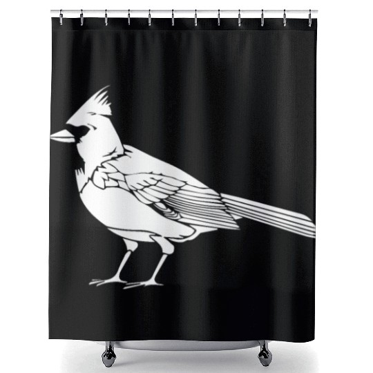 Cardinal Shower Curtains