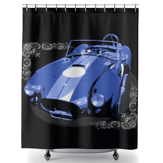 Graphic Cobra Shower Curtains