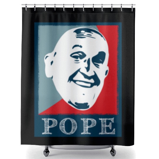 Pope gift Christianity Catholic Shower Curtains