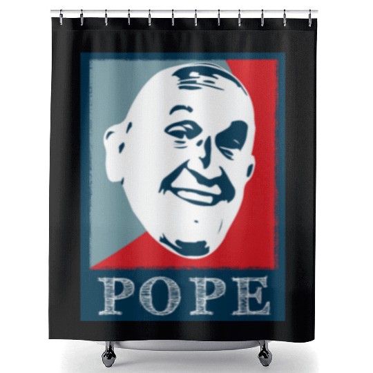 Pope gift Christianity Catholic Shower Curtains