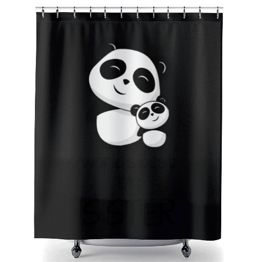 worlds best big sister Shower Curtains
