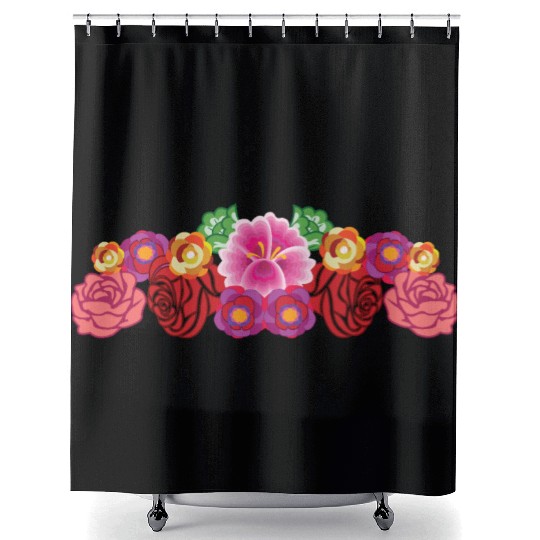 Garden of Flowers Shower Curtains