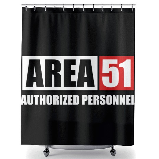 AREA 51 - Panel Shower Curtains