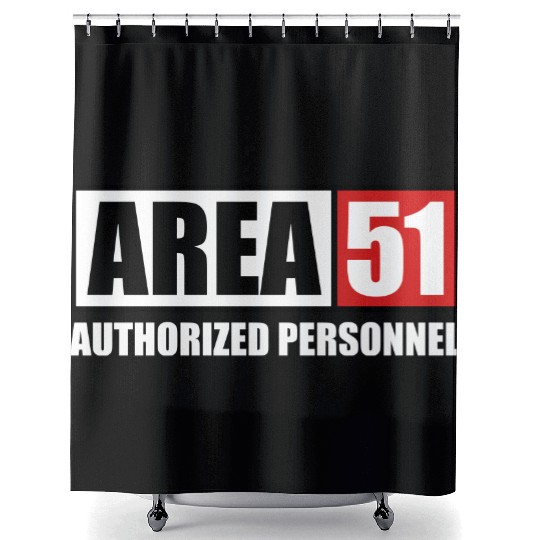 AREA 51 - Panel Shower Curtains