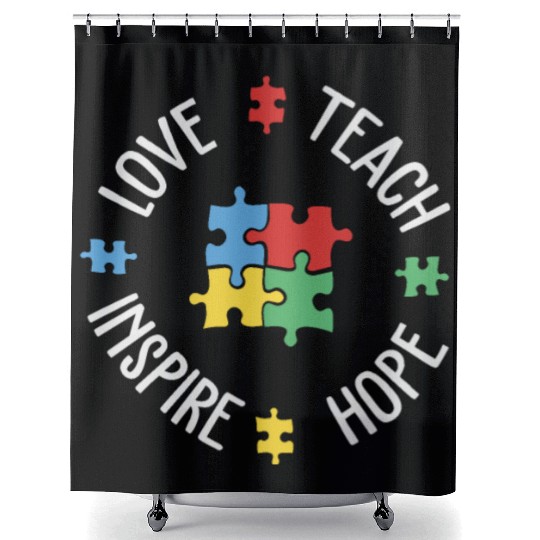 SPED Special Education Teacher educators gift Shower Curtains
