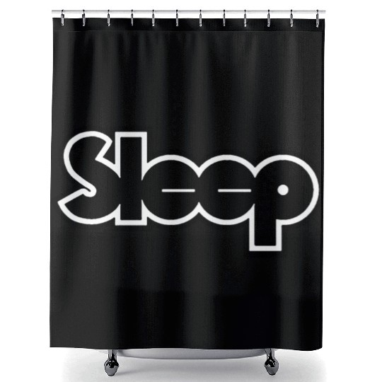 sleep band stoner Dooom metal Shower Curtains