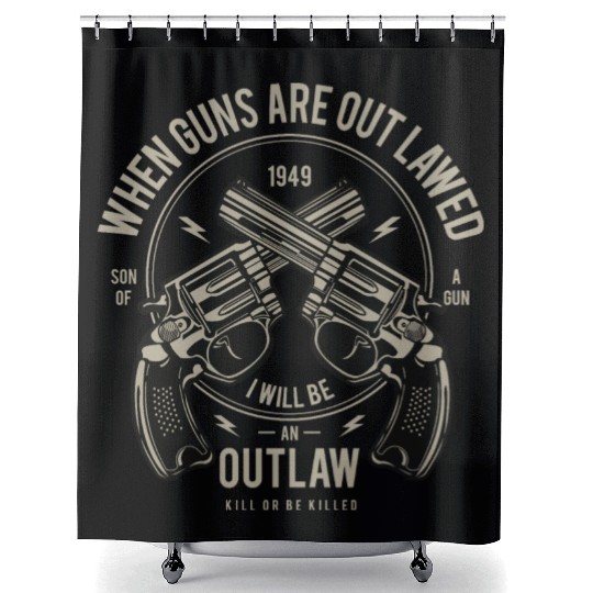 Outlaw Shower Curtains