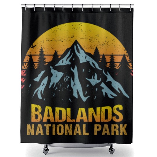 Badlands National Park Shower Curtains