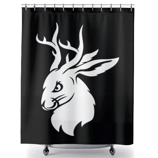 Jackalope Shower Curtains