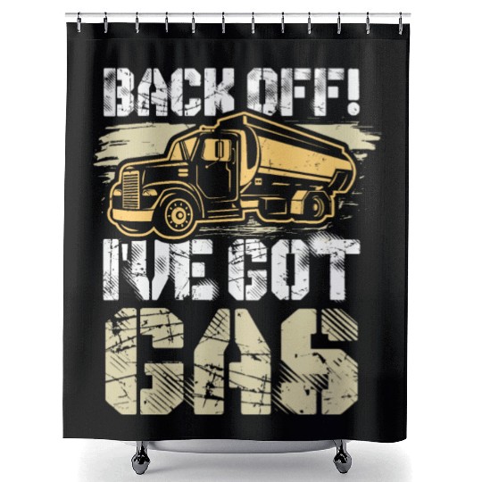 Truck Driver Got Gas Shower Curtains
