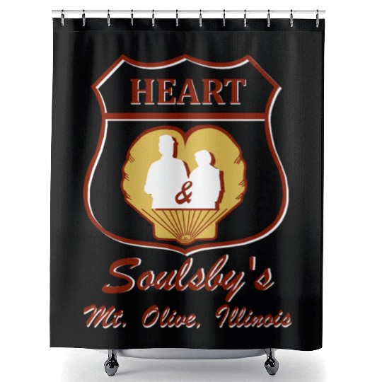 Heart and Soulsby Route 66 Shower Curtains