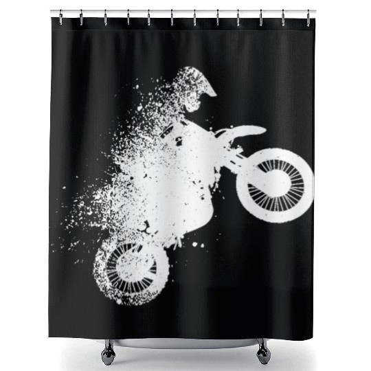 motocross Shower Curtains