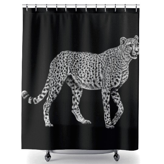 Cheetah Shower Curtains