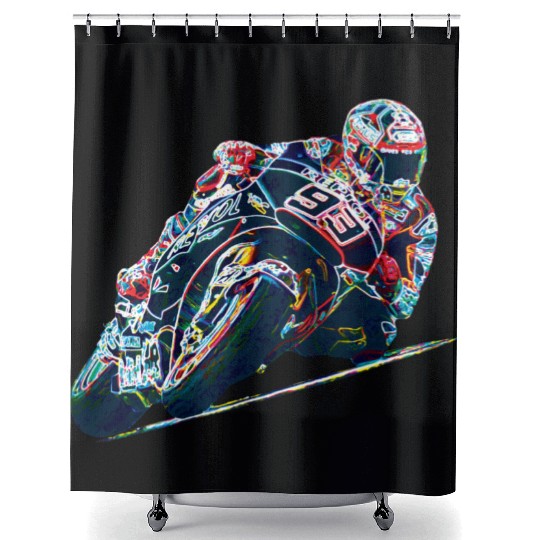 Marc Marquez MM93 - Ant Man Shower Curtains