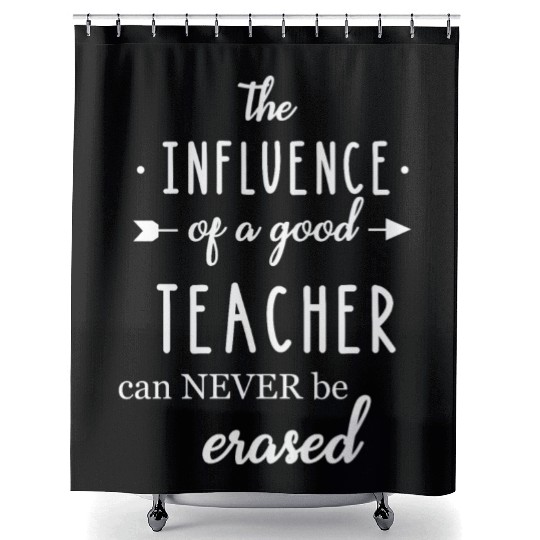 Teacher Appreciation Day Shower Curtains Gift Cute & Funny