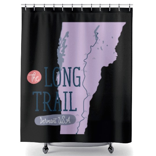 Long Trail - Vermont, USA Shower Curtains
